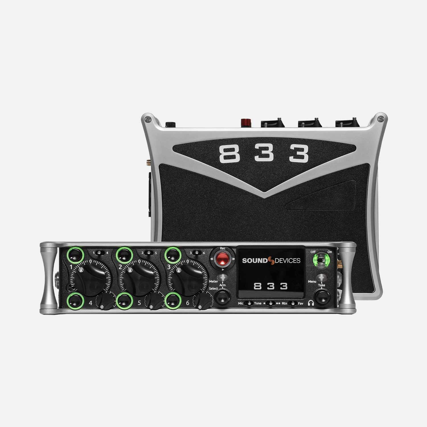 Sound Devices 833 portable compact mixer
