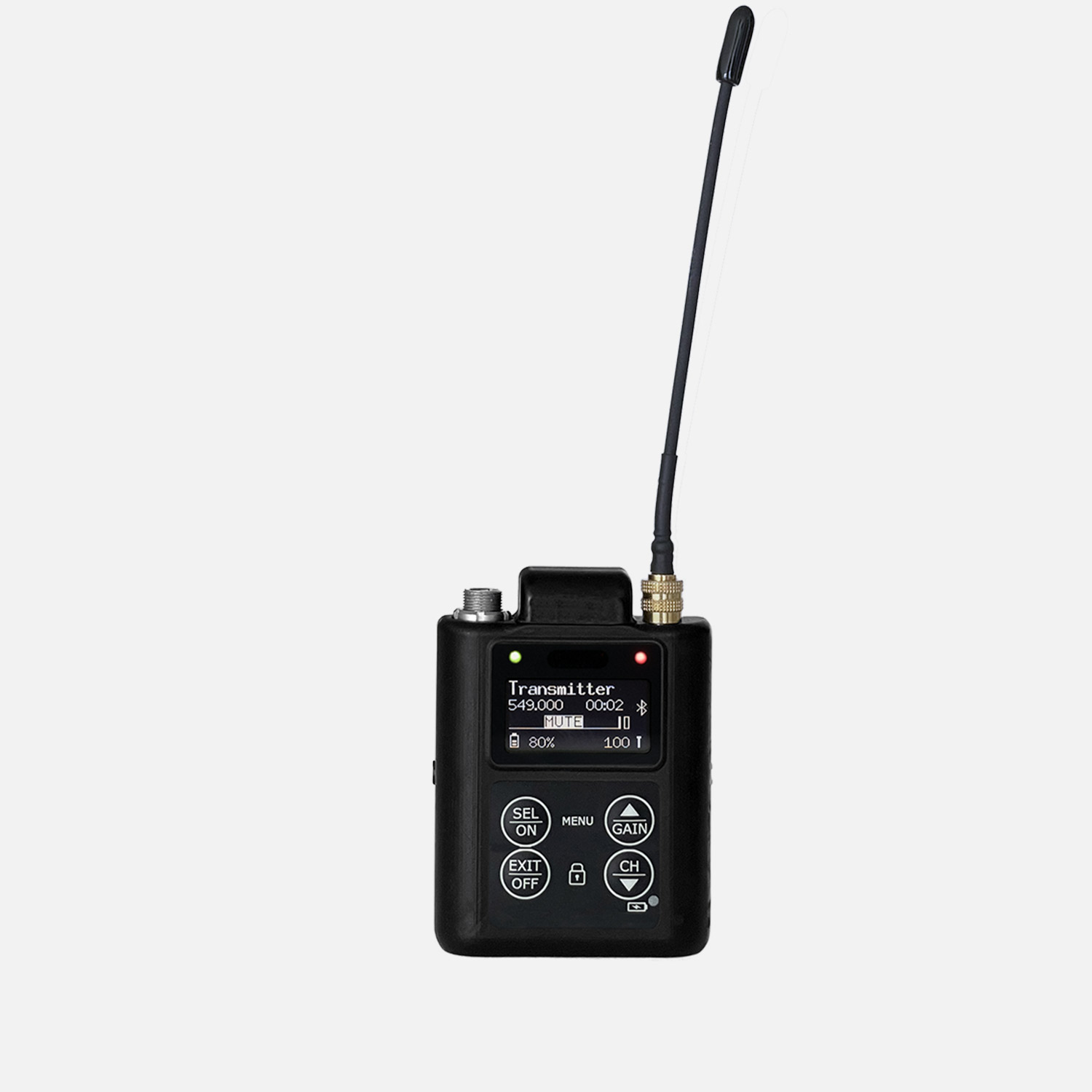 Wisycom MTP61 beltpack transmitter